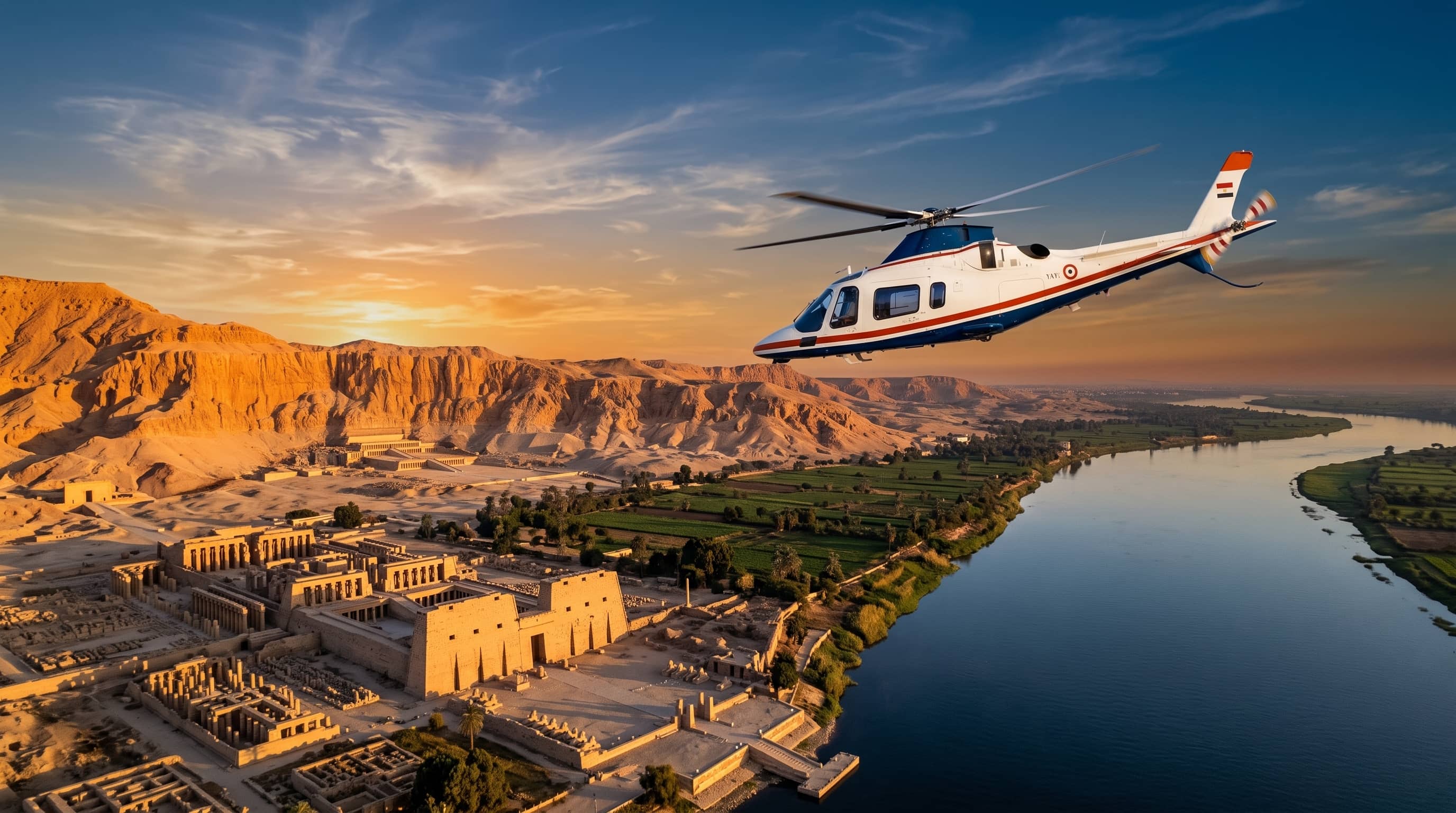 EgyCopter helicopter tour over Egypt